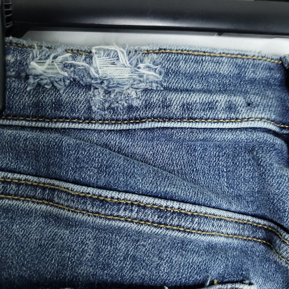 JUDY BLUE Distressed Wide Leg Women's Jeans Size 9/29 - Picture 14 of 16